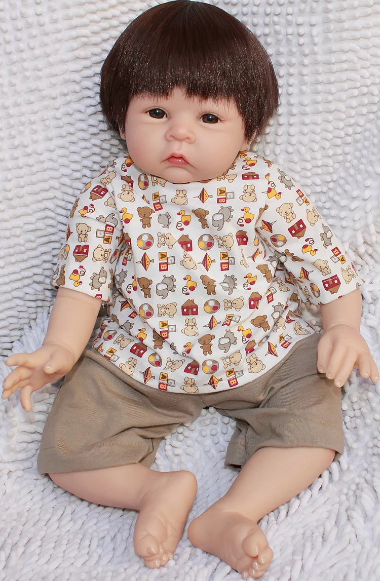 

22inch 55cm Silicone baby reborn dolls lifelike newborn girl babies toy for child princess doll DIY birthday gift brinquedos