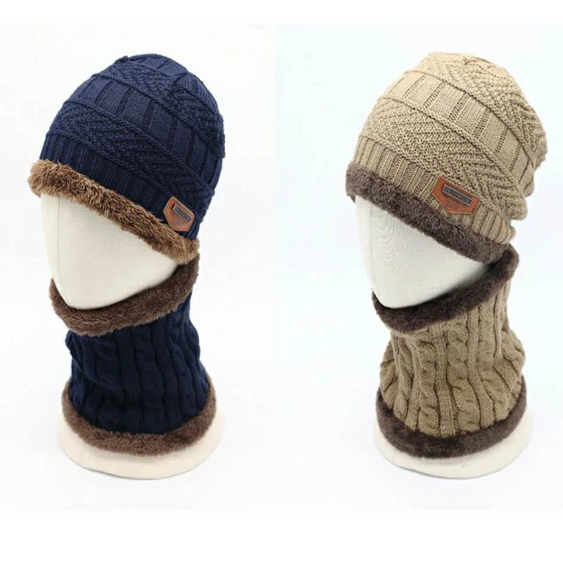 Детская зимняя вязаная шапка Skullies Beanies брендовая утепленная для мальчиков и