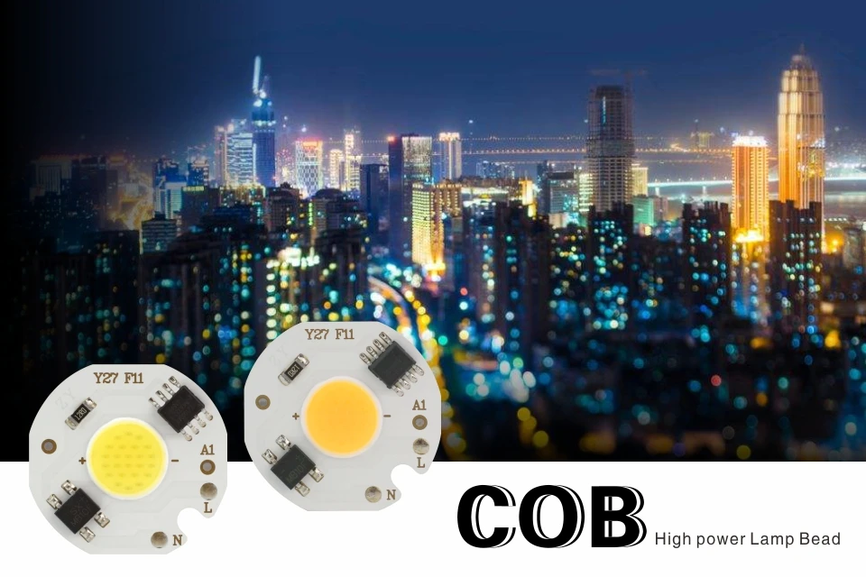 Светодиодный 3 Вт 5 Вт 7 Вт 9 Вт COB чип лампа 220 В Smart IC нет необходимости драйвер светодиодный светильник для наводнения Точечный светильник Diy светильник ing холодный белый теплый белый