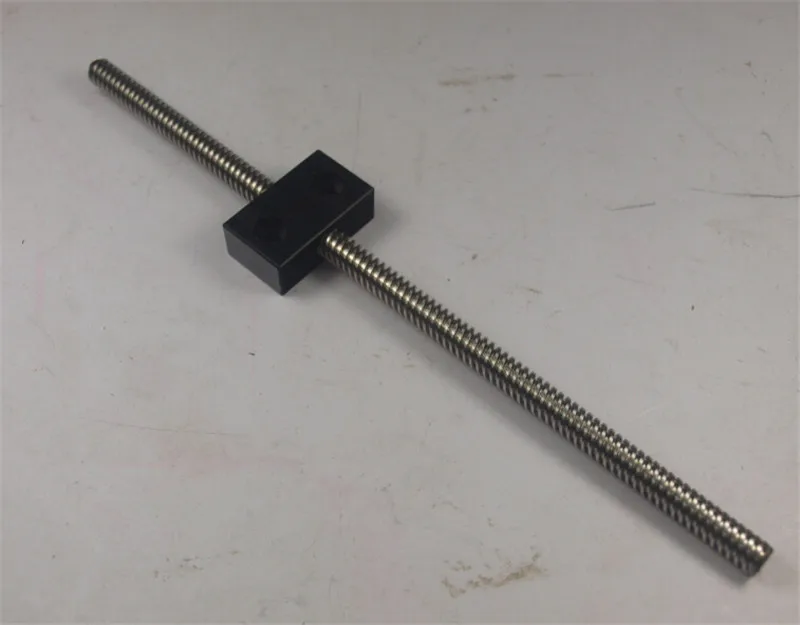 OX CNC miller Z axis parts ACME Lead Screw Kit threaded rod Delrin Nut +215 mm lengthTR 8*8(P) AMCE thread kit | Компьютеры и офис