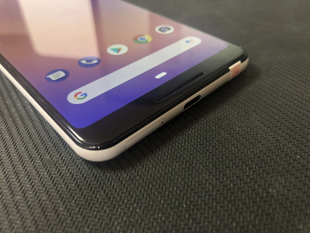 Google Pixel 3 XL, 6,3 дюймов, четыре ядра, 4 Гб ОЗУ, 64 ГБ, 128 Гб ПЗУ, Android 9,0, NFC, отпечаток пальца, мобильный телефон, оригинальное быстрое зарядное устройство