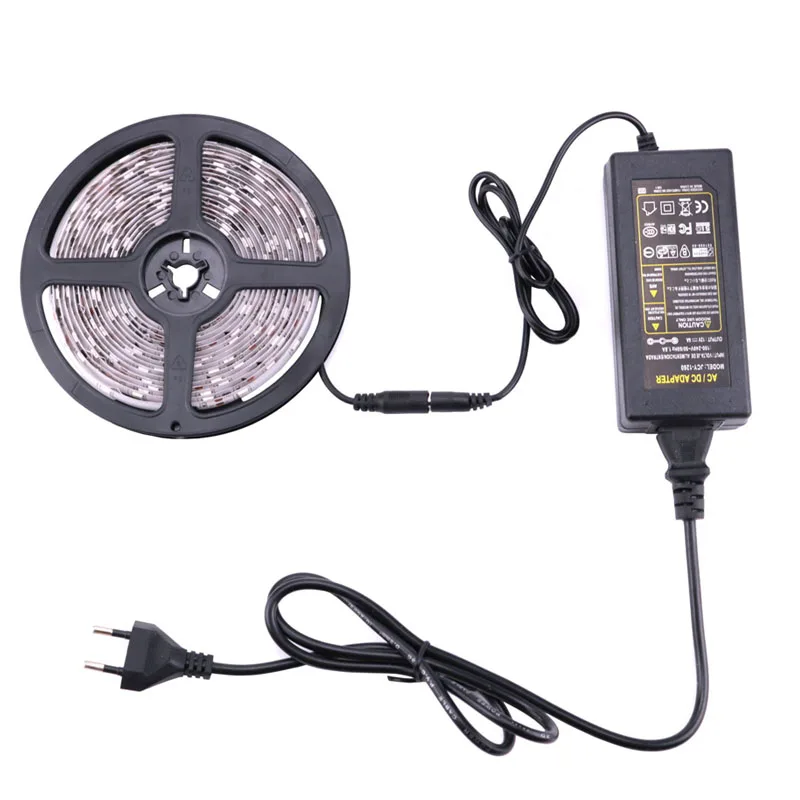

5 M LED Strip Light SMD5050 1903IC 30leds/m RGB Magic Dream Color Lighting Rope IP65 Waterproof + 6A Adapter 110V 220V 20PCS/LOT