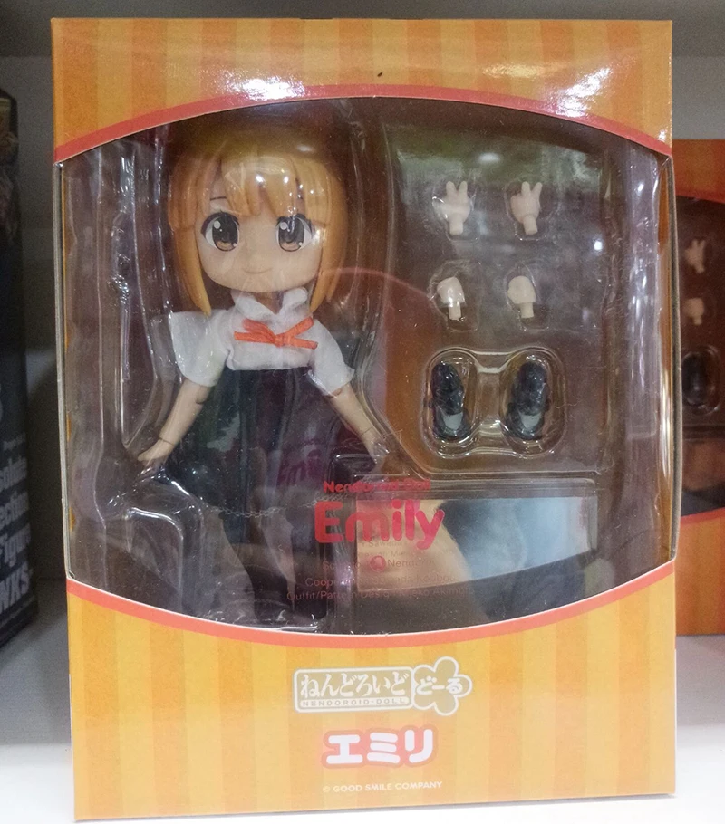 Настоящая одежда может быть разделена Nendoroid GSC Emily Ryo ПВХ фигурка Коллекция Модель игрушки куклы