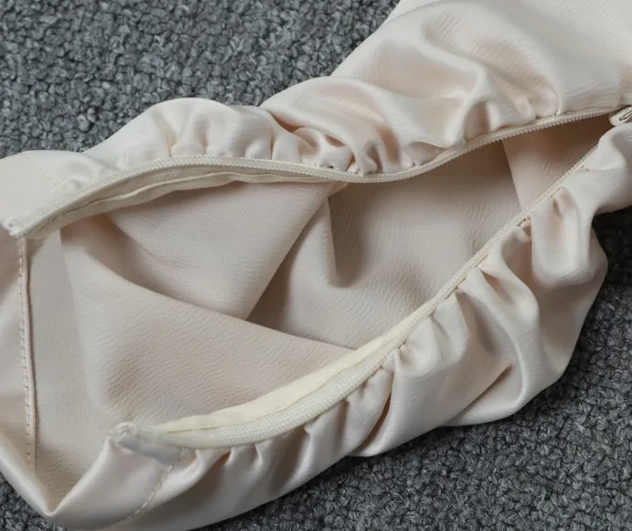 

Cultiseed Women New Solid Color Silk Satin Shirts Blouses Top Ladies Bow Neck Puff Sleeve Party Shirts Female Office Work Shirts