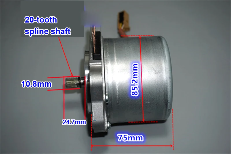 12V 500W бесколлекторный мотор шпинделя для электрических токарный станок для пропеллер газонокосилка 2600 об/мин 5300 об/мин