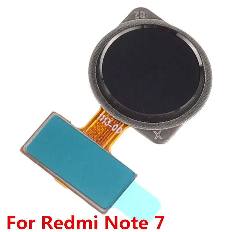 Главная/меню Датчик кнопки для Xiaomi Redmi Note 7 Главная кнопка гибкий кабель с