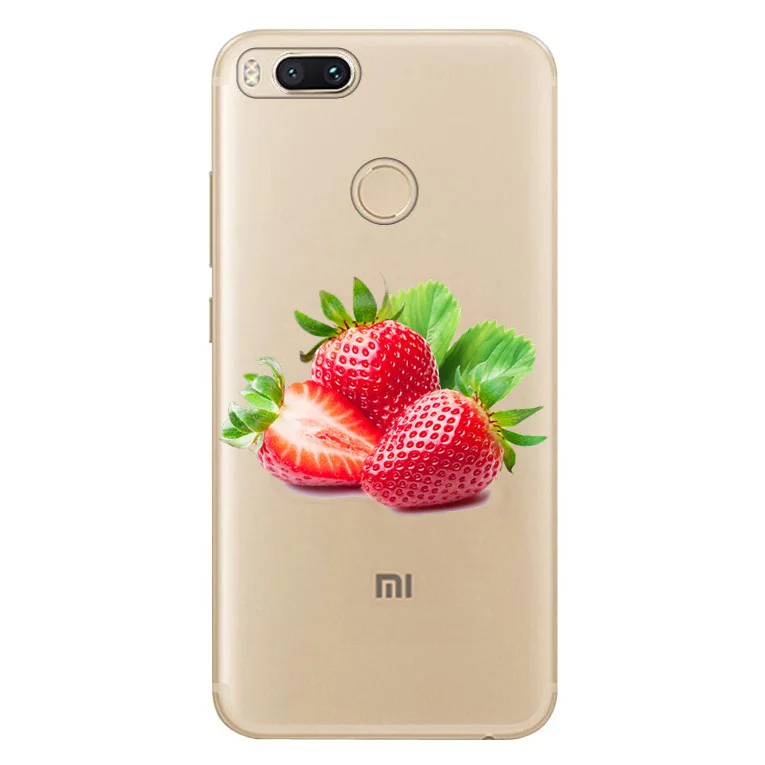 For Xiaomi Redmi 4X Note 3 4 Pro 4A 5 6 6pro Food Fruit Pineapple Lemon Banana Cactus Strawberry Case Cove A655 |