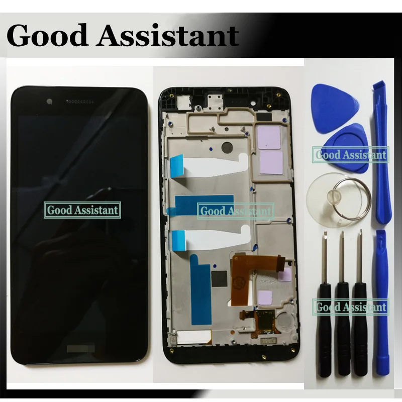 For huawei P8 lite smart LCD Display + Touch Screen Digitizer Assembly With Frame Tools ( Not applicable ) | Мобильные телефоны и