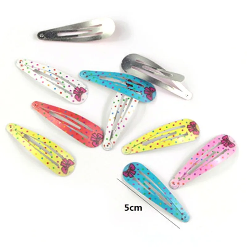 10 шт. детская заколка для волос конфетного цвета смешанный тип большой размер