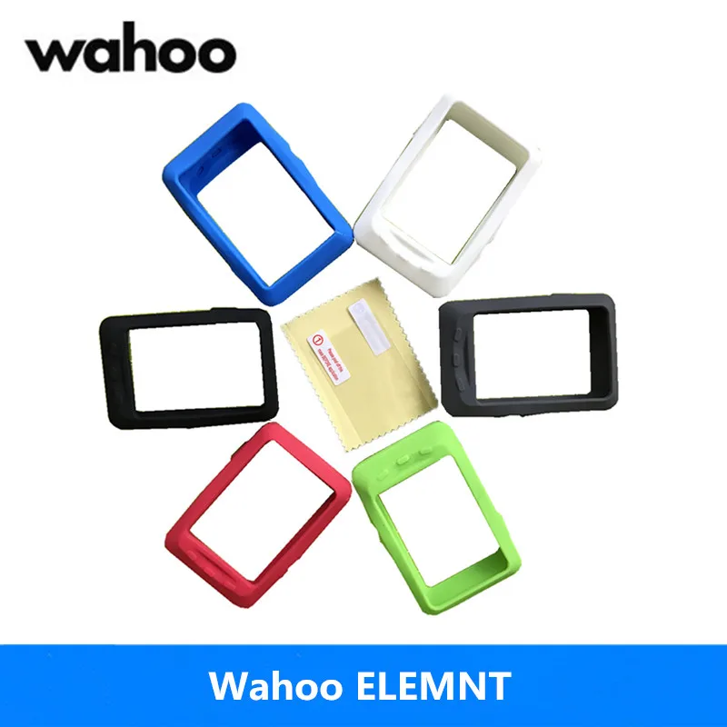 Универсальный силиконовый чехол и Защита экрана для Wahoo Elemnt Mini GPS Велосипедный