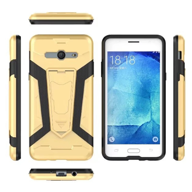 Для Samsung J5 2017 из материала TPU + PC Рамка смешанные силиконовый защитный чехол Armor