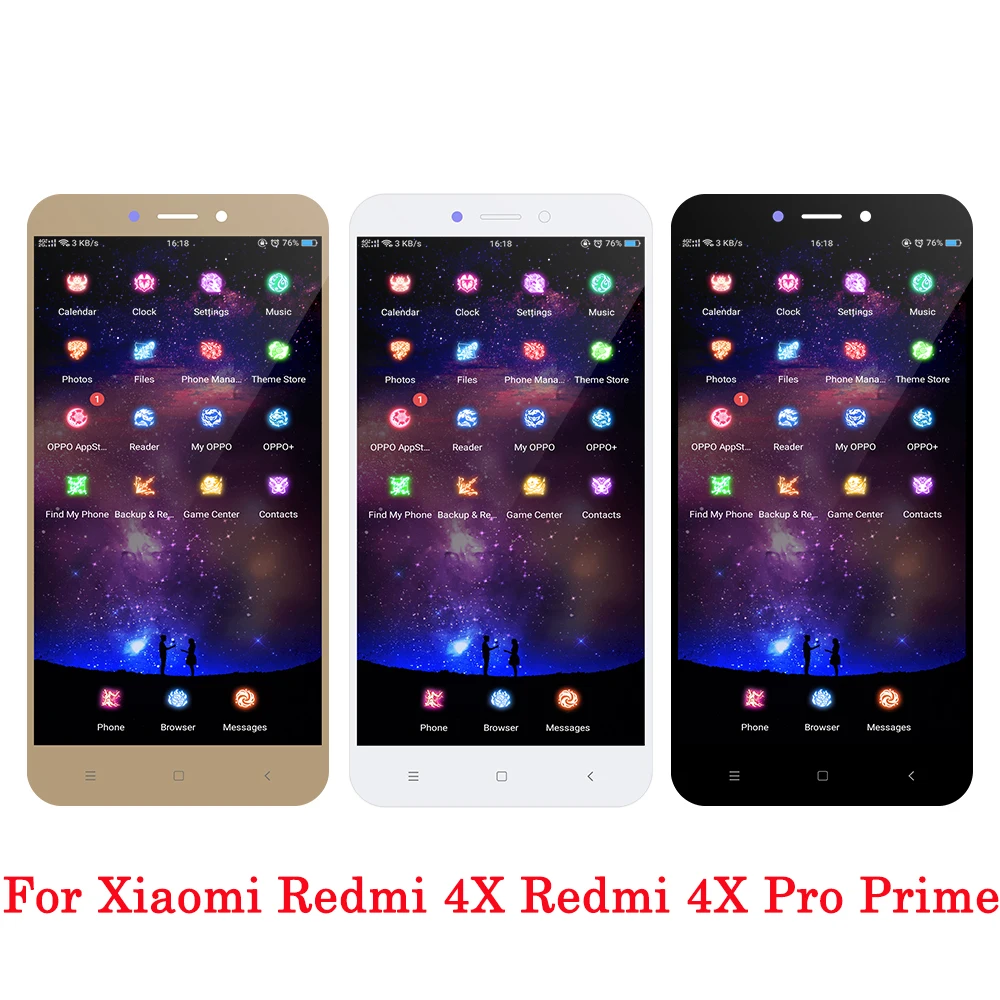 ЖК дисплей для Xiaomi Redmi 4X XIAOMI Pro Prime сенсорный экран дигитайзер стекло в сборе с
