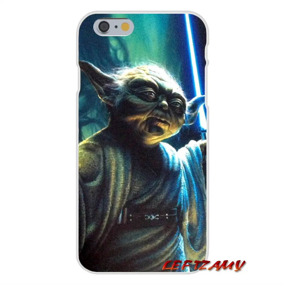Для iPhone X XR XS MAX 4 4S 5 5S 5C SE 6 6S 7 8 Plus Star Wars Master Yoda аксессуары чехлы для телефонов |
