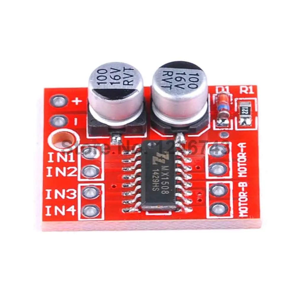 1 шт. 2 канальный модуль привода двигателя постоянного тока положительная и