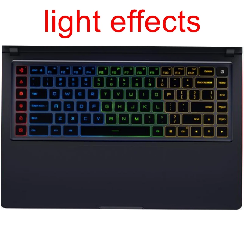 original english rgb colorful backlit keyboard for xiaomi mi gaming notebook 15 6 game book laptop aetmau00110 mim17l9 us free global shipping