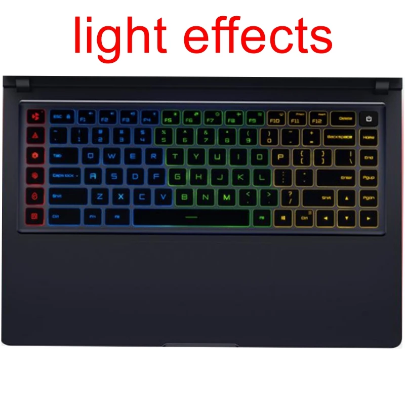 Оригинальная английская цветная RGB клавиатура с подсветкой для игрового