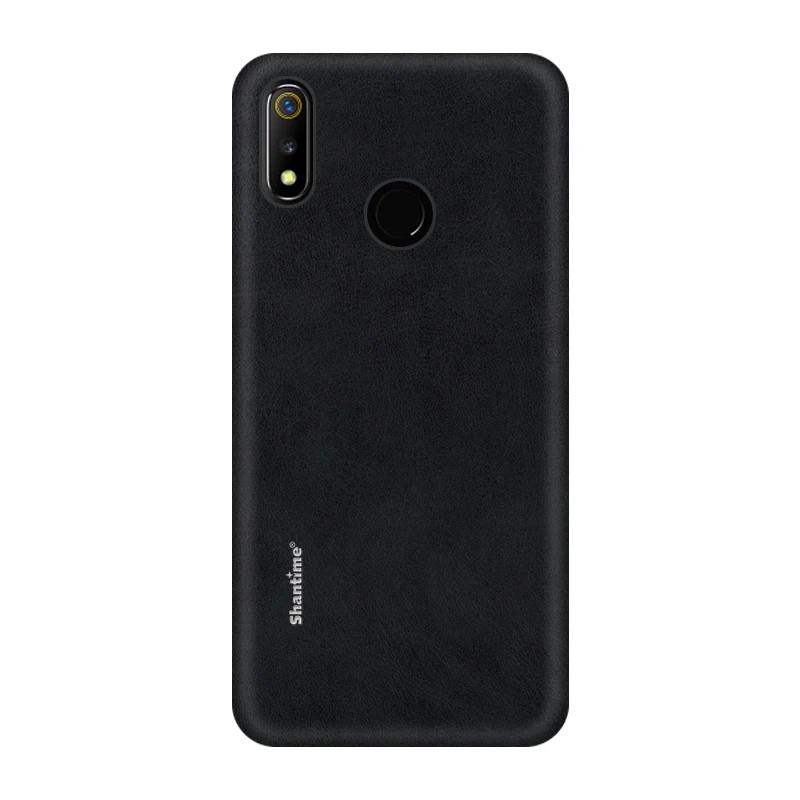 Роскошный Винтажный чехол из искусственной кожи чехол для OPPO Realme 3, чехол для телефона для OPPO Realme 3, чехол в деловом стиле
