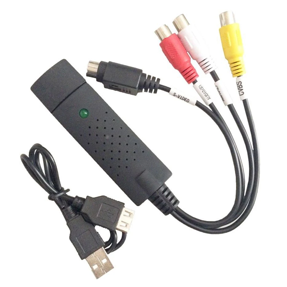 

JETTING USB 2.0 VHS To DVD Converter Analog Video To Digital Format Audio Video DVD VHS Record Capture Card PC Adapter