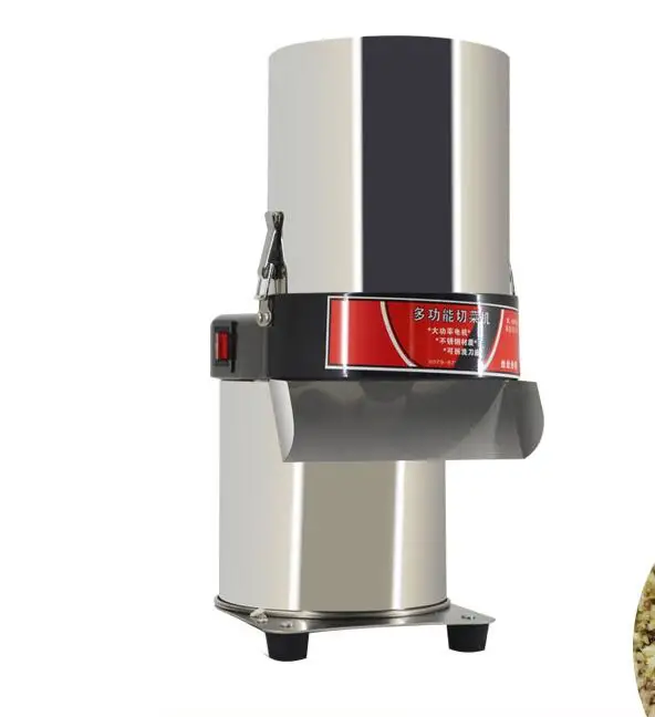 Электрическая коммерческая машина для нарезки овощей автоматический