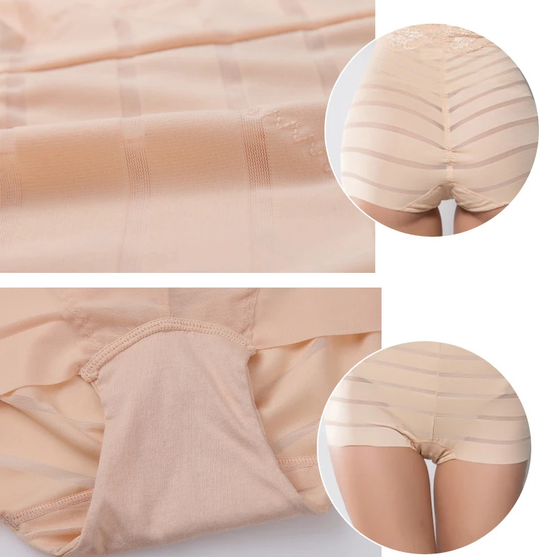 Сексуальные трусы с высокой талией нижнее белье коррекция фигуры подтяжка