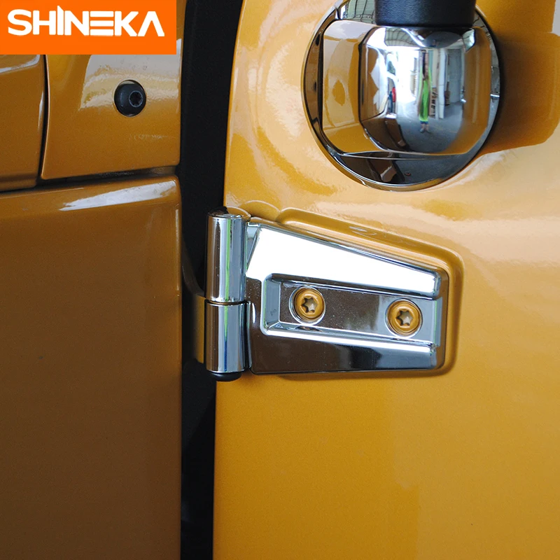 Комплект петель для дверных SHINEKA Jeep Wrangler JK передняя дверная Крышка двигателя 2007