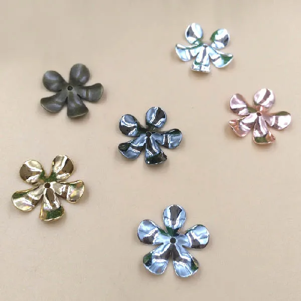 15 мм филигранные Цветочные амулеты разделительные бусины винтажные бу Яо