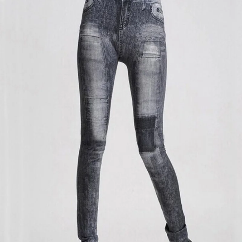 Джинсы женские винтажные узкие брюки карандаш из денима со средней посадкой с