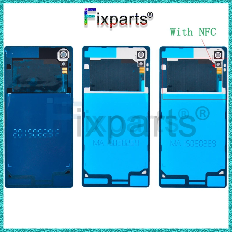 5," для SONY Xperia M4 Aqua Задняя крышка батареи задняя дверь Корпус чехол с NFC Замена для SONY M4 E2303 E2333 крышка батареи