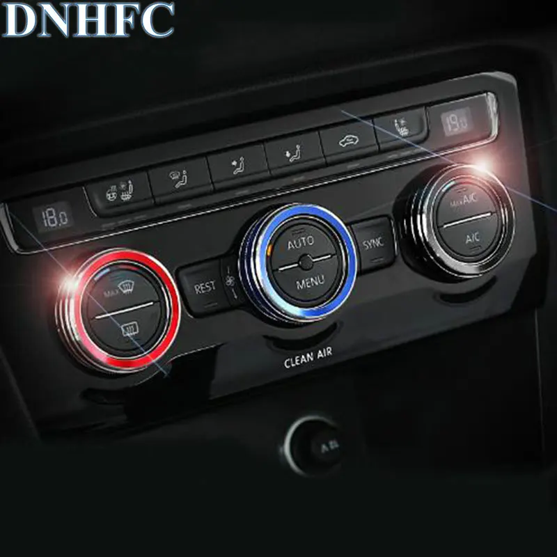 DNHFC алюминиевый сплав внутренняя ручка кондиционера кольцо украшение