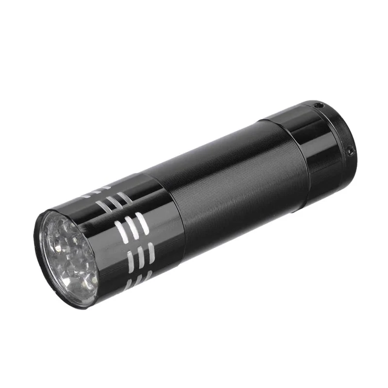 Мини светодиодный фонарик белый свет 1 режим ффонарь карманный 9 светодиодов (3x