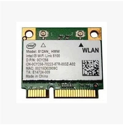 Мини карта 512AN_HMW 802.11a/g/n 2 4 ГГц и 5 54 Мбит/с для IBM wireless WiFi Link 5100AGN Half Size PCIe|wifi led|wifi audio