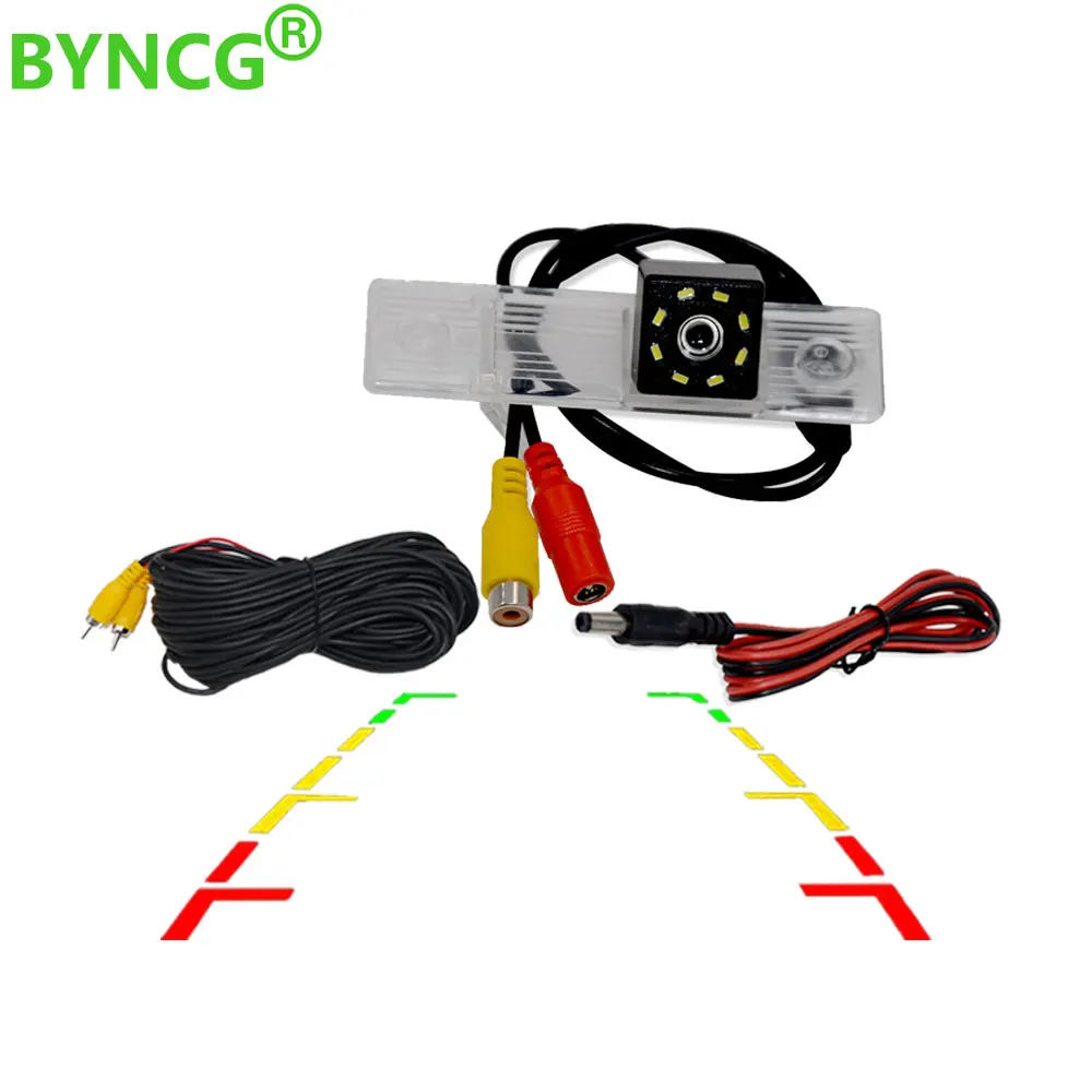 BYNCG 8LED Автомобильная камера заднего вида водонепроницаемая парковочная для CHEVROLET