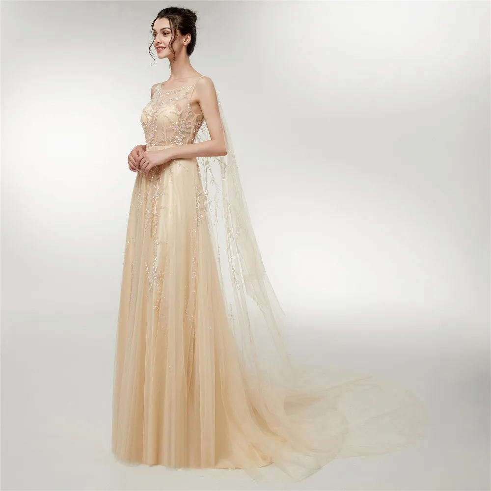Женское платье без рукавов Forevergracedress вечернее с блестками и открытой спиной