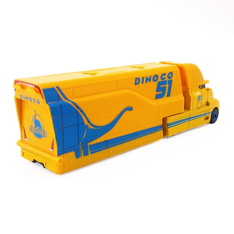 Дисней Pixar Cars 3 Dinoco Cruz Ramirez's Hauler 1:55 литой игрушечный автомобиль совершенно новый