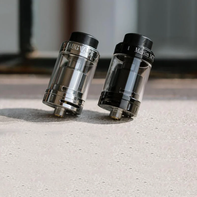 Атомайзер Augvape Merlin MTL RTA с Clapton 10 шт. двухъядерный плавленые катушки 5 мл 22 мм топ