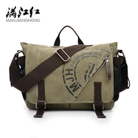 man canvas messenger bags duffle tote travel shoulder bag high quality tote bolsa crossbody bags zipper travel leisure handbag