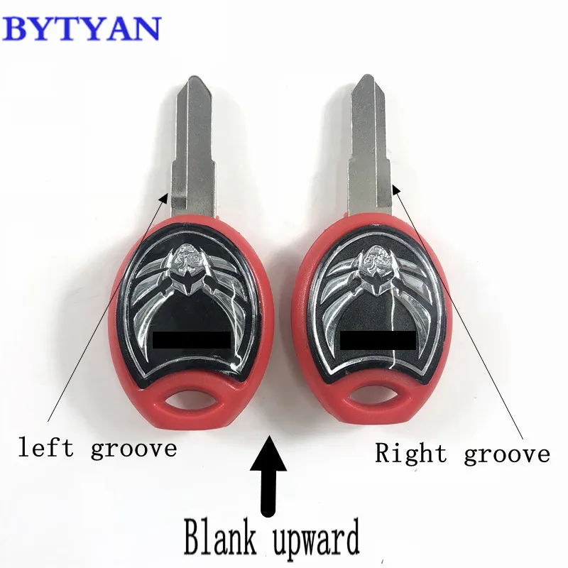 BYTYAN For Honda Motorcycle Accessories Valkyrie Rune 1800 Embryo Blank Keys Can install chip Motor bike Moto Part | Автомобили и