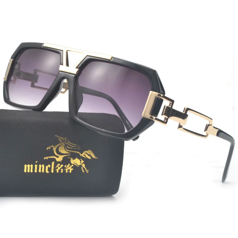 MINCL/ Elegant Sunglasses Luxury Women Brand Designer Fashion Summer Style Goggle Glasses Diamond Decoration Female UV400 lxl | Аксессуары