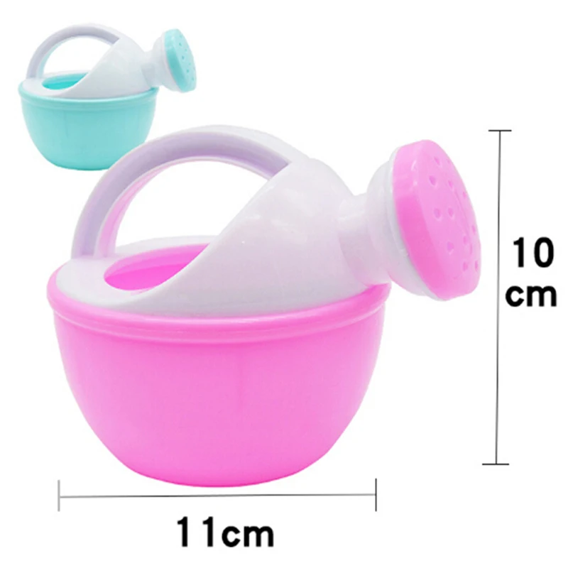 

1PC Play Sand Toy Plastic Watering Can Watering Pot Beach ToyGift for Kids Random Color Baby Bath Toy