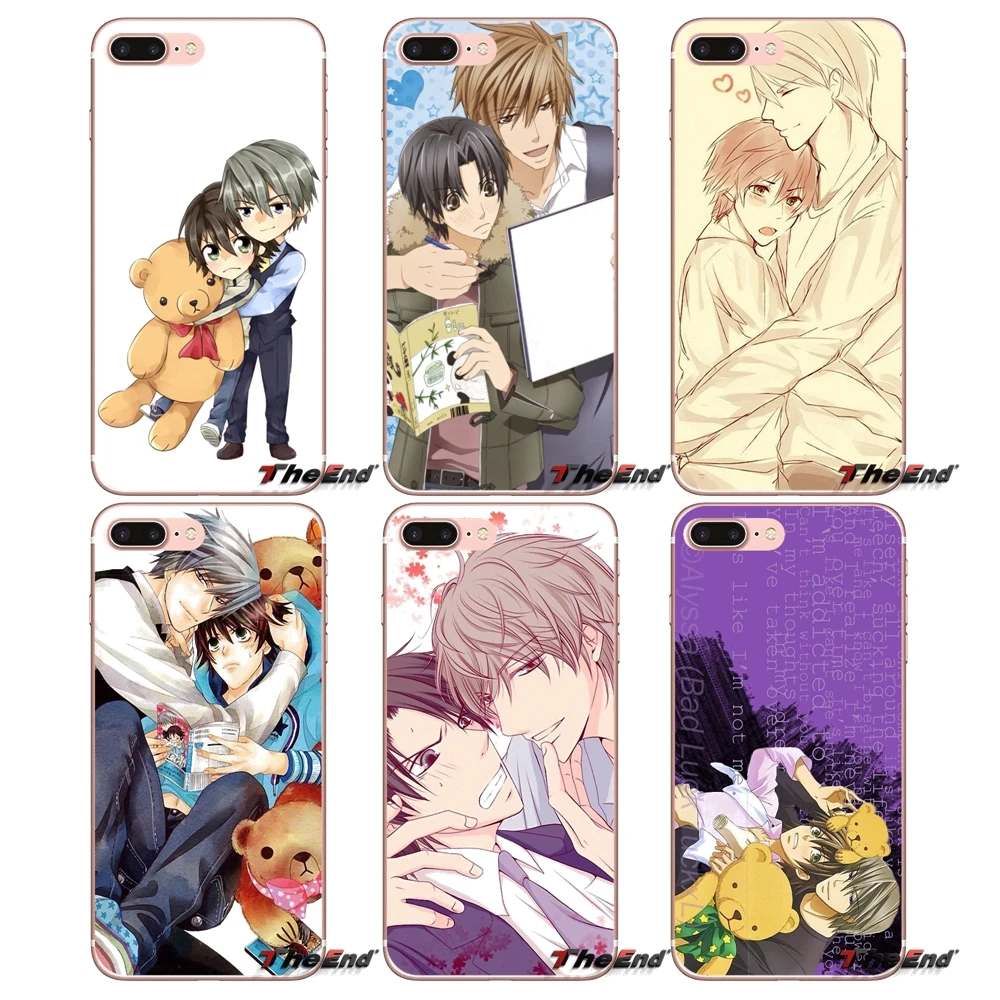 TPU чехол аниме junjou Романтика ТВ серии для iPhone X 4 4S 5 5S 5C SE 6 6S 7 8 Plus Samsung Galaxy J1 J3 J5 J7 A3 A5