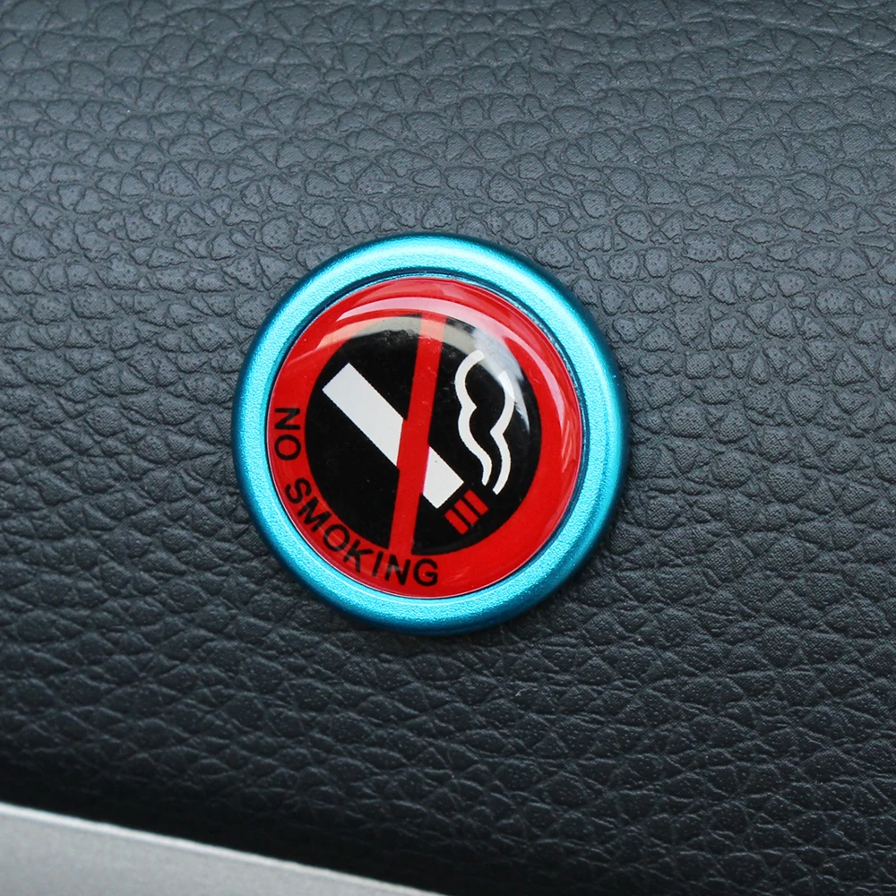 Хит продаж Тюнинг автомобилей Логотип No smoking для Peugeot 206 207 208 2008 3008 301 307 308 405 406 407 408