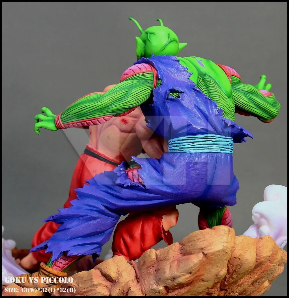 Модель фанатов Dragon Ball vkh 32 см goku vs Piccolo gk смола статуя фигурка игрушка для коллекции