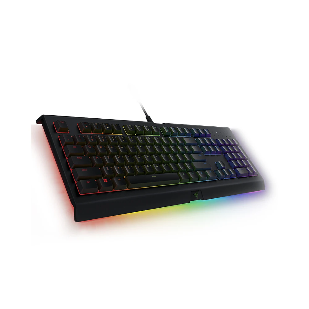Игровая мембранная клавиатура razer Cynosa Chroma Pro, клавиатура с RGB подсветкой для игры, полностью программируемые клавиши, 104 клавиш, защита от проливания