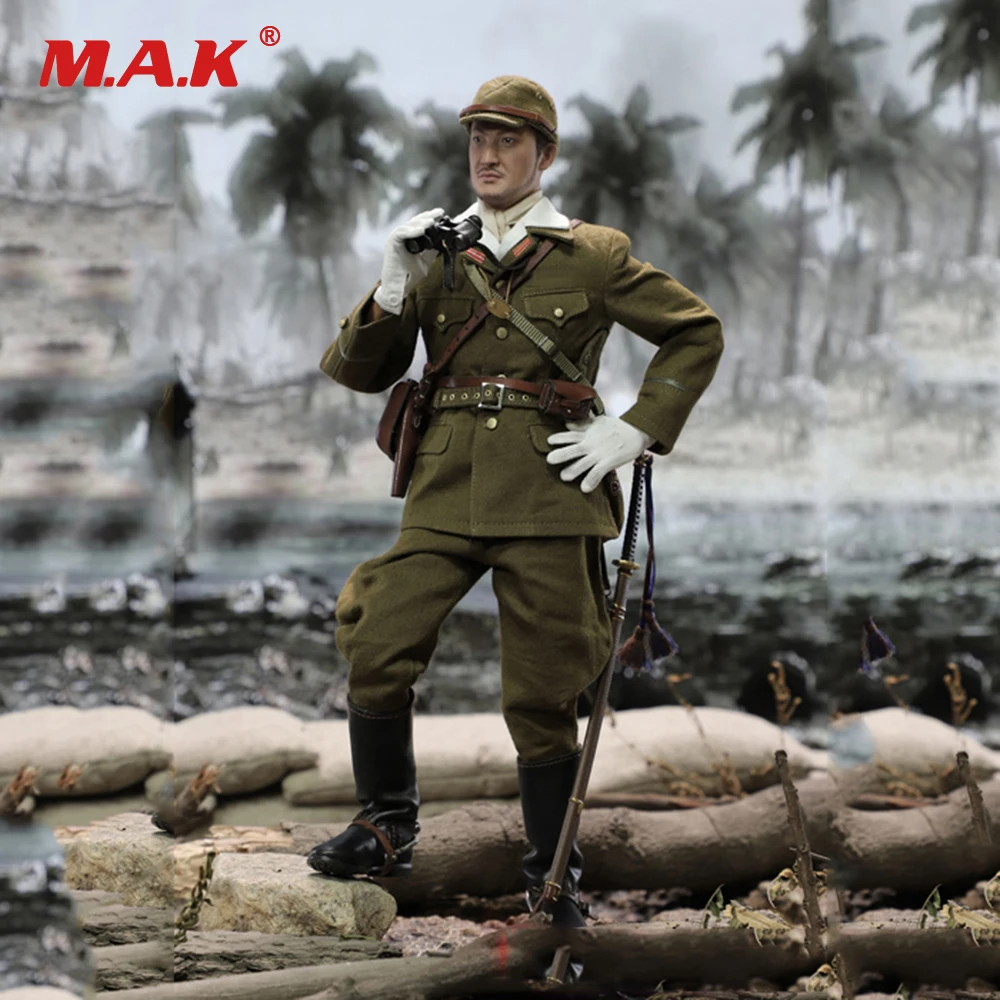 

1/6 Scale Male Solider Action Figure Imperial Japanese Army First Lieutenant Sachio Eto Model Toys for Collection