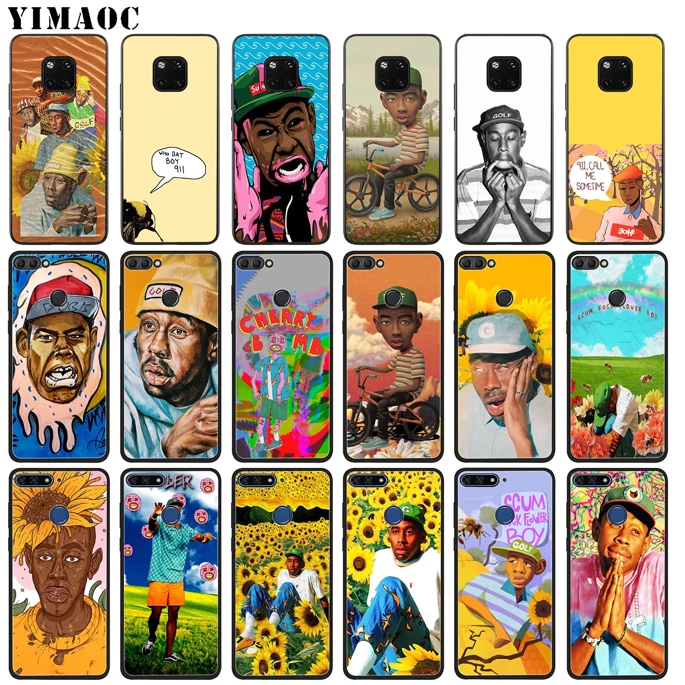 Мягкий силиконовый чехол для телефона YIMAOC boy Rap tyler the creator 911 Huawei Mate 30 20 10 Pro Lite Nova 5I 3i