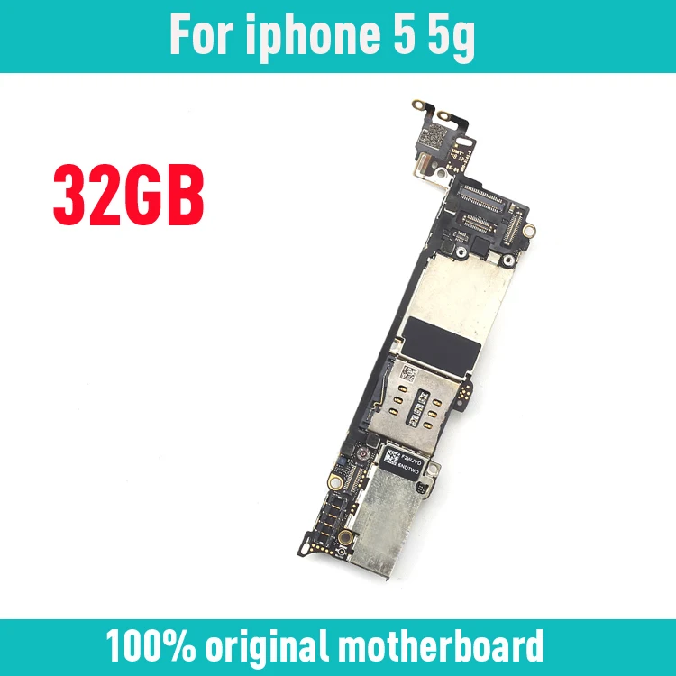 С системой IOS для iphone 5 5G материнская плата 32 ГБ оригинальная разблокированная