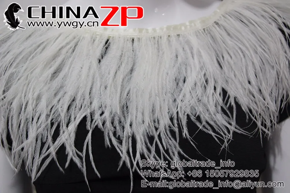 CHINAZP завод 1 ярд в длину перо ширина "-6"(12,5 см-15 см) Высокое качество страусиное перо отделка ленты Ткань Пояс