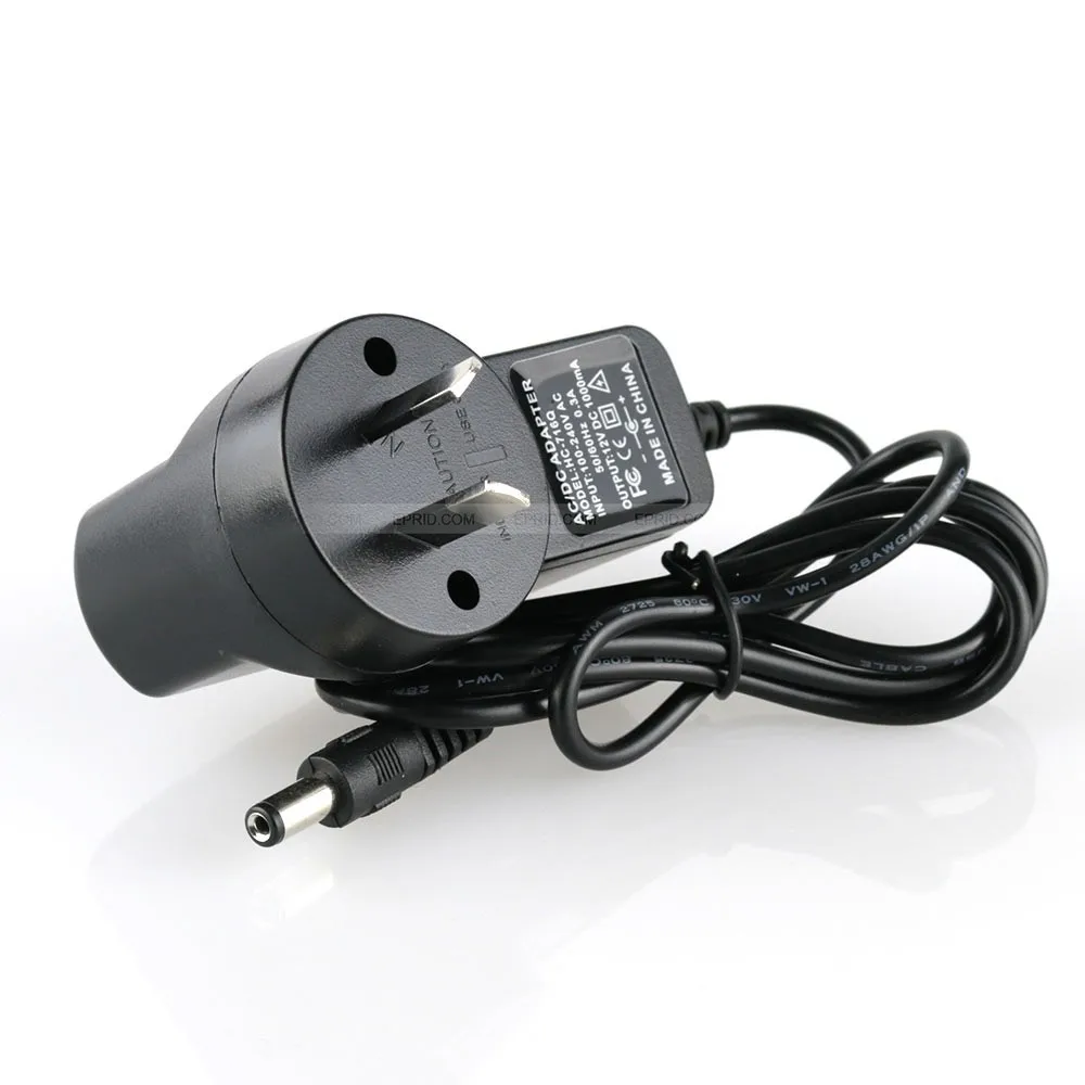 

Wholesale 10pcs / lot AC 100-240V power adapter 12V DC power adapter 12V1A Standard Australia AU plug free shipping