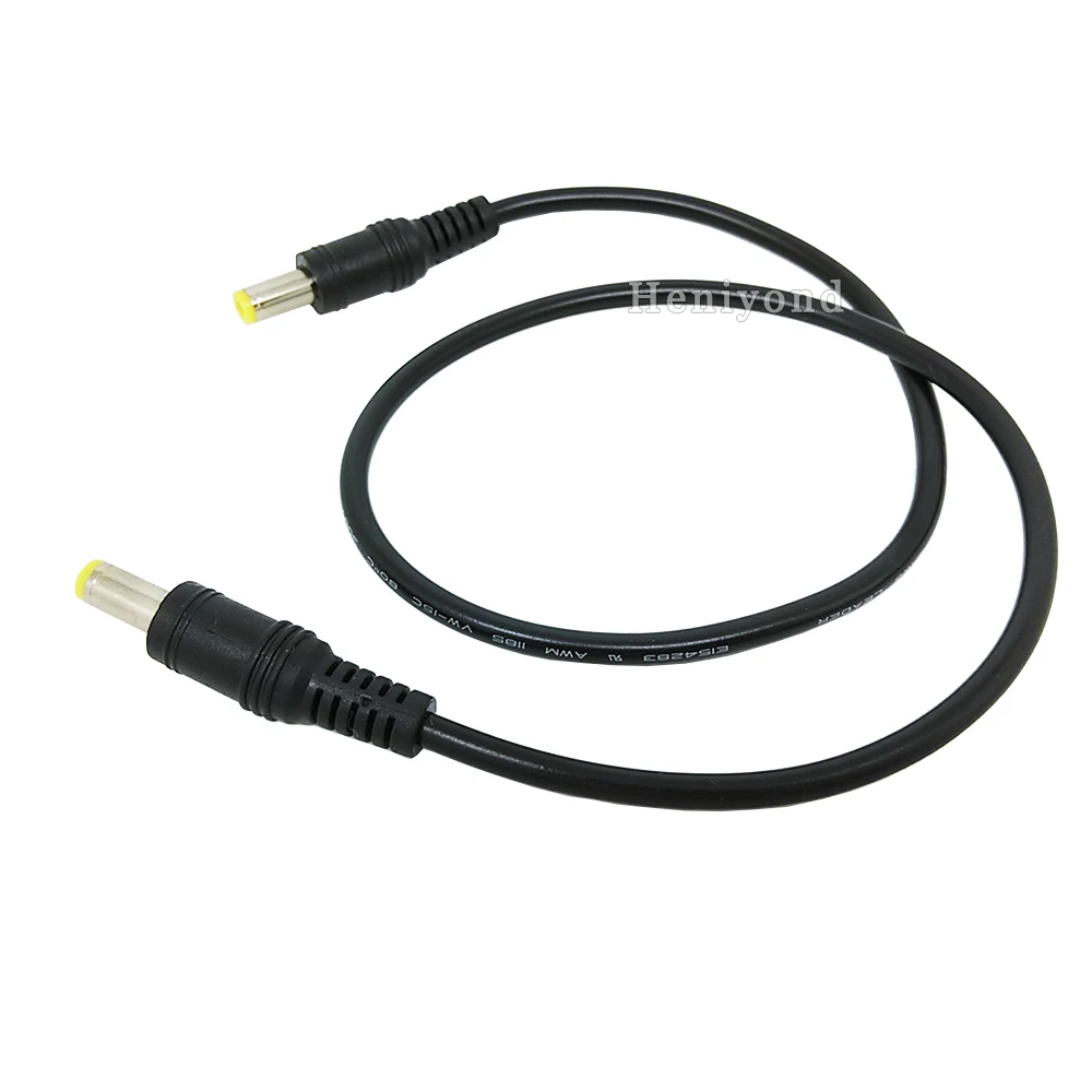 5 шт. разъемов DC LED с замком, кабель продления питания длиной 50 см, мужской адаптер с разъемом 5,5 x 2,1 мм для видеонаблюдения.