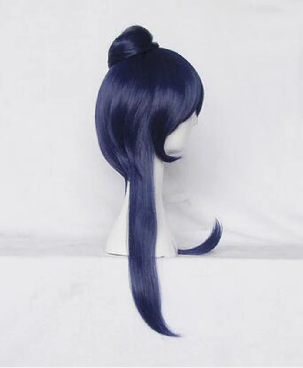 Обуздать Королевский Фиолетовый 60 см Длинные Волосы Косплей Парик|cosplay wig|hair